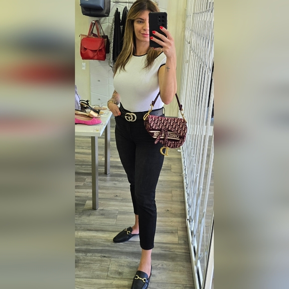 Dior Oblique Saddle bag. - Picture 10 of 11